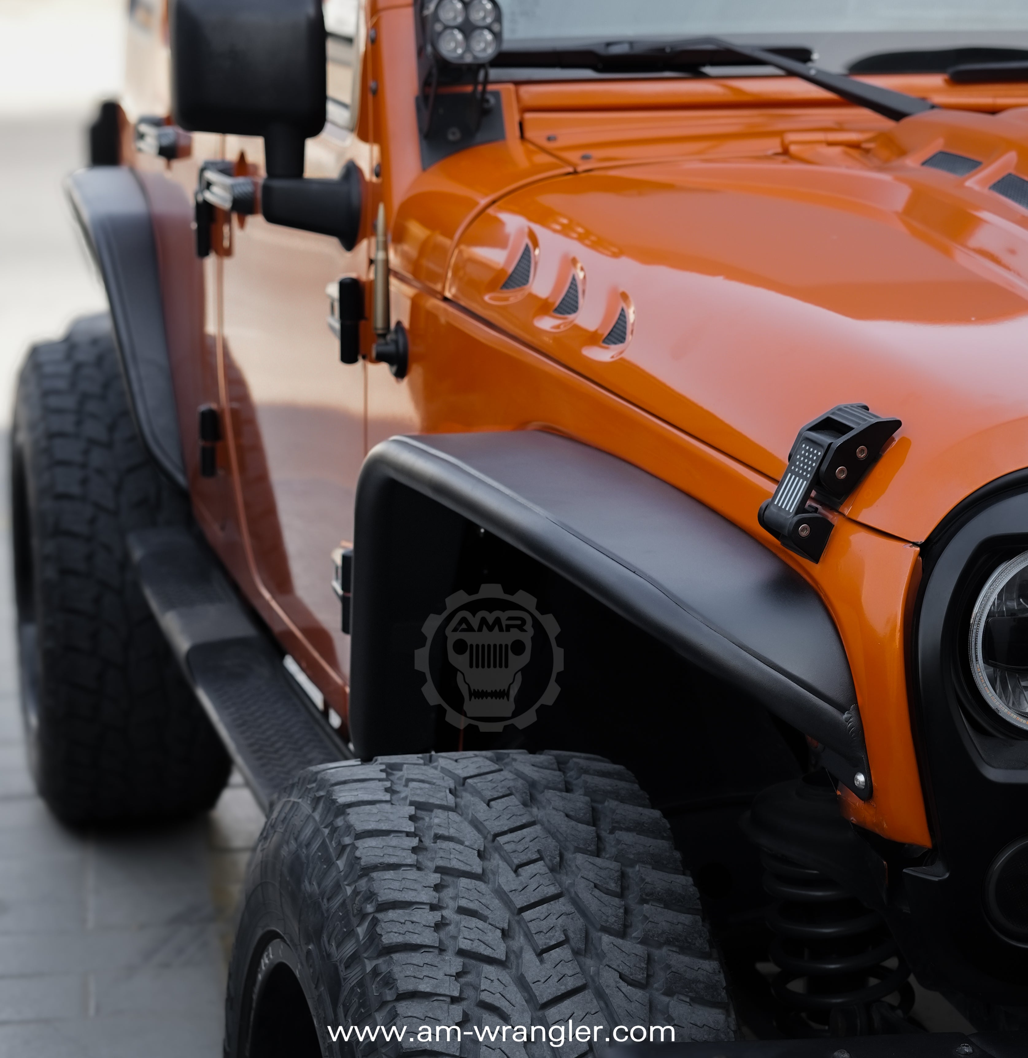 AMR Flat Fenders for Jeep Wrangler JK