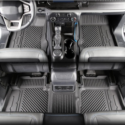 AMR Black TPE Floor Mat for Bronco 4 door