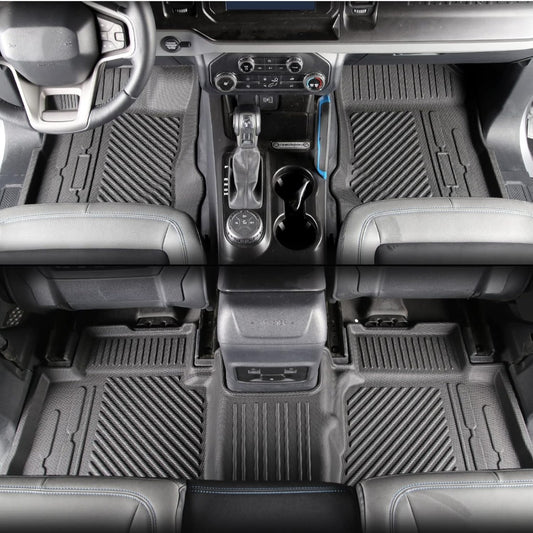 AMR Black TPE Floor Mat for Bronco 4 door