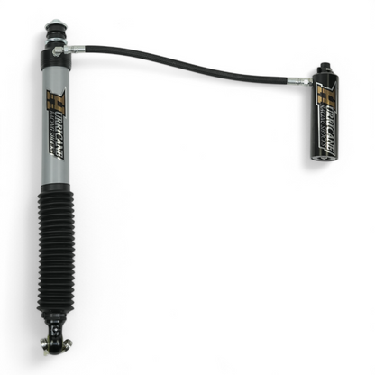 HURRICANE RACING EXTREME SERIES 2.5 FRONT COIL-OVER & 2.5 MONOTUBE REAR SHOCKS WITH REMOTE RESERVOIR WITH 3-WAY DAMPING ADJUSTMENT FOR  LC300 SERIES