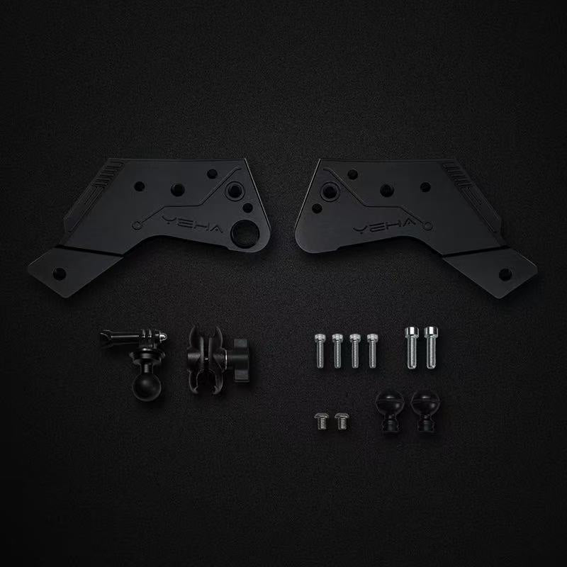 A-Pillar Hood Dual Light & Go pro Bracket for Ford Bronco