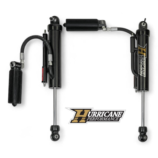 Hurricane Performance Adventure Series 2.5" Double Bypass Shocks for Jeep Wrangler JK