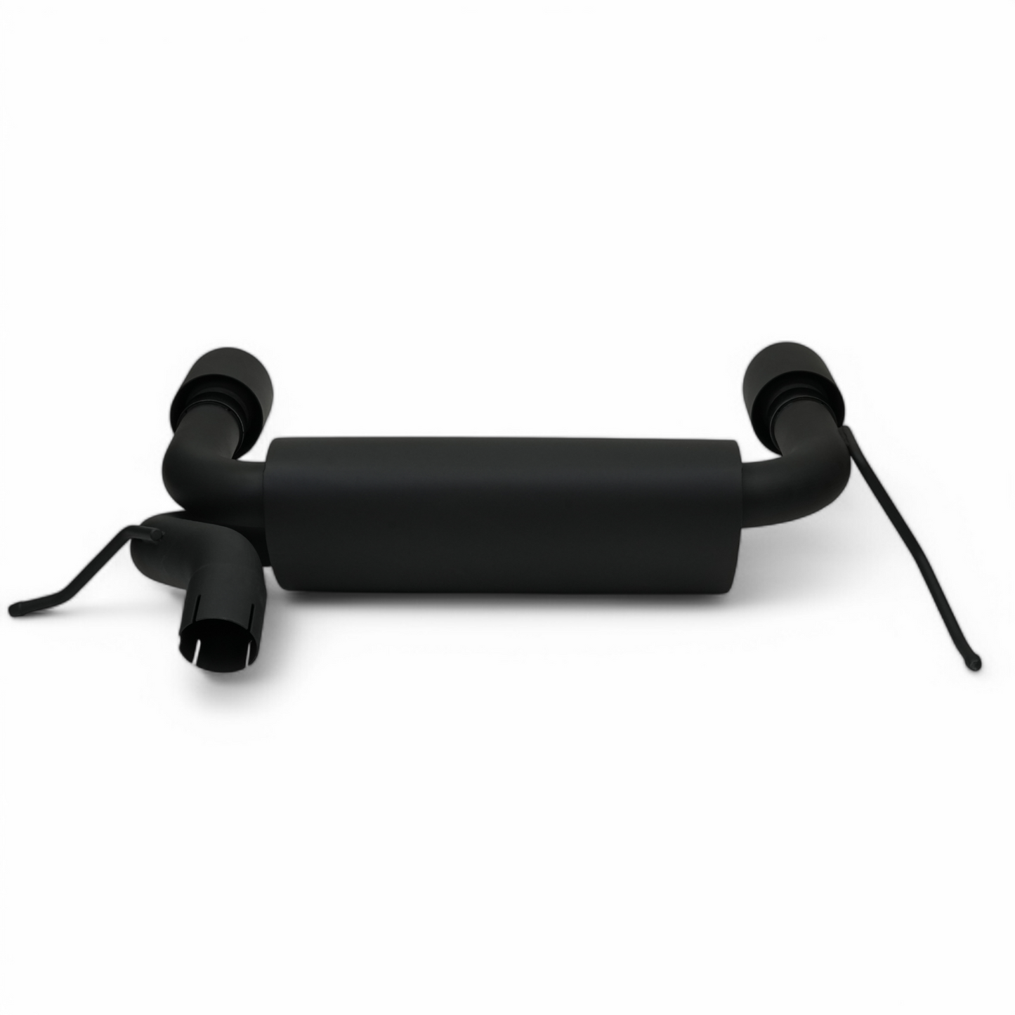 Hurricane  Performance Black Edition 409 Stainless Steel Axle-Back Exhaust for Jeep Wrangler JK