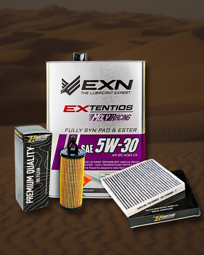 Hot summer combo-5W30 Engine oil & filters for Jeep JK