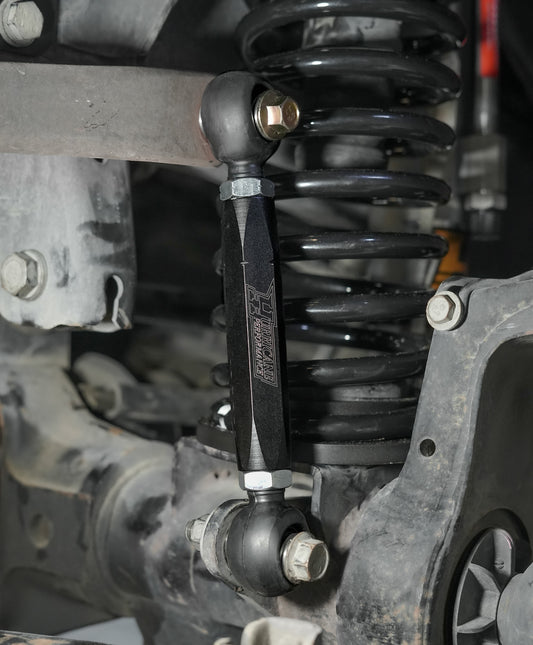 Hurricane Performance Super Duty Front Adjustable Sway Bar End Link for Jeep Wrangler JL/JK