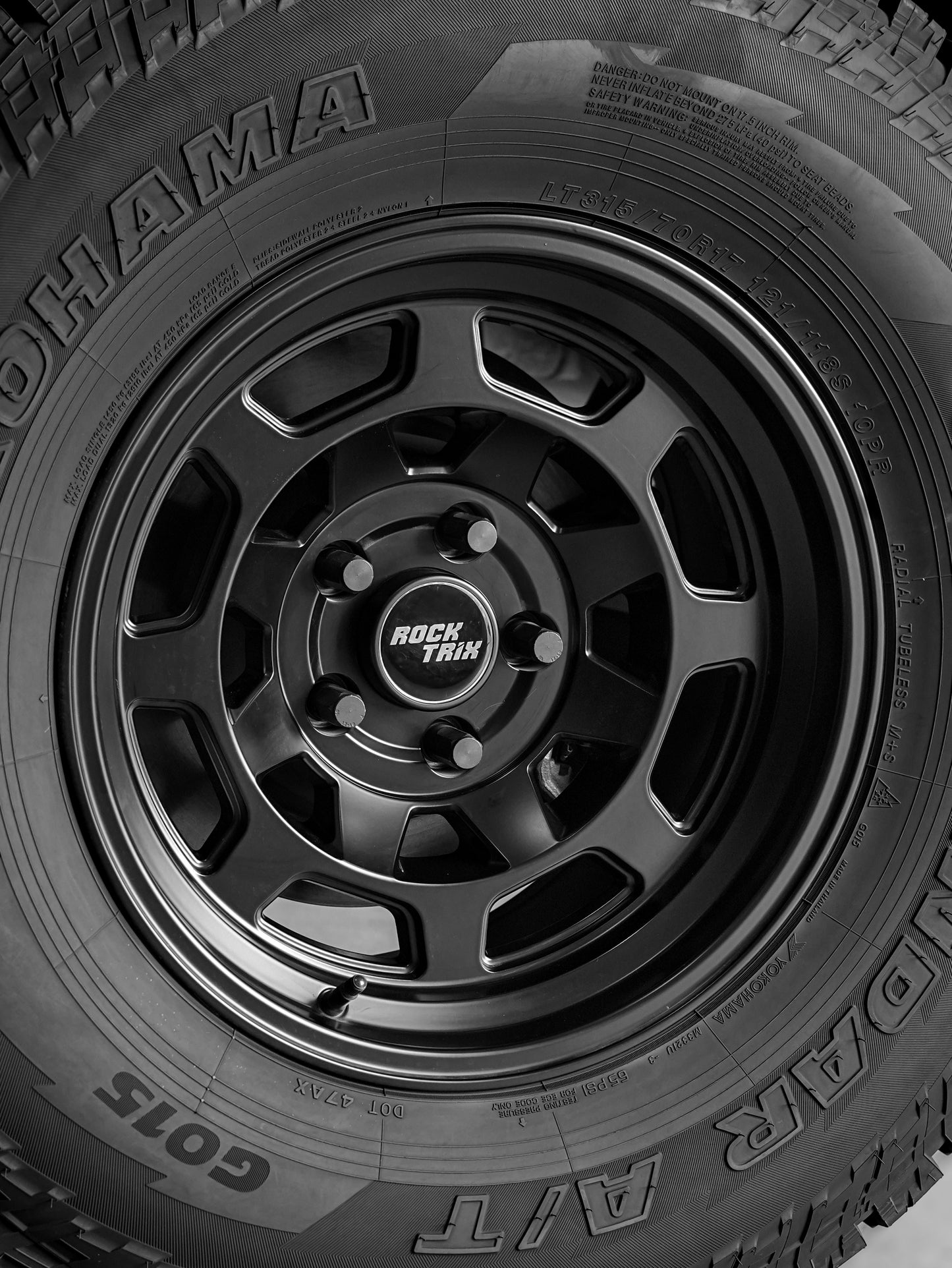 RT 117 - Double 8 Spoke Racing Rims for Jeep Wrangler JK/JL/JT