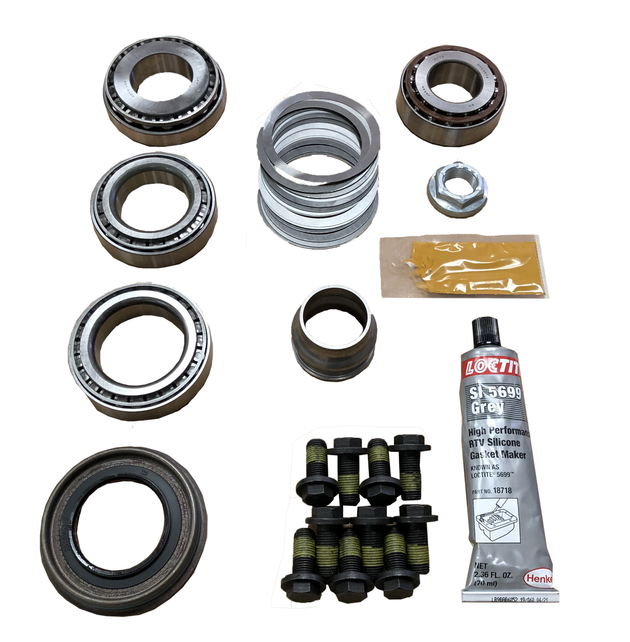 Revolution Gear and Axle D35 (200MM) JL Rear(2018-2020) Master Overhaul Kit