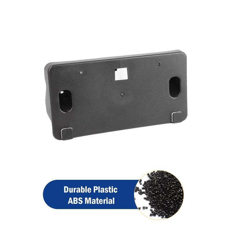 Black Exterior US Front License Plate Holder Mount Bracket for Ford Bronco 2021+