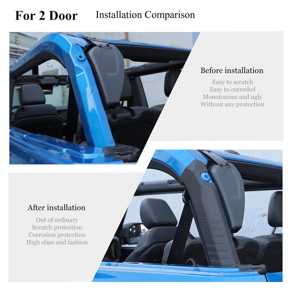 Pillar Roll Bar Cover Protector for Ford Bronco