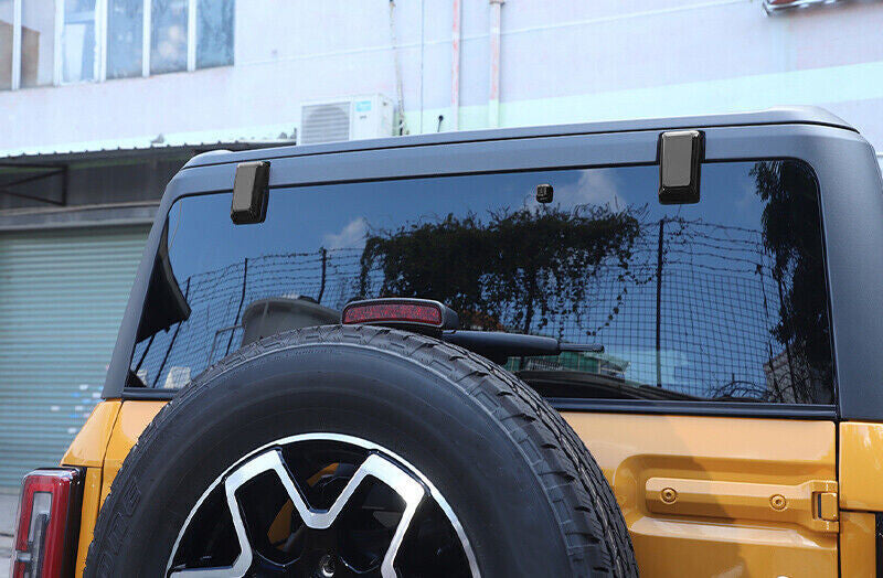 Rear Window Tailgate Glass Hinge Decor Trim For Ford Bronco