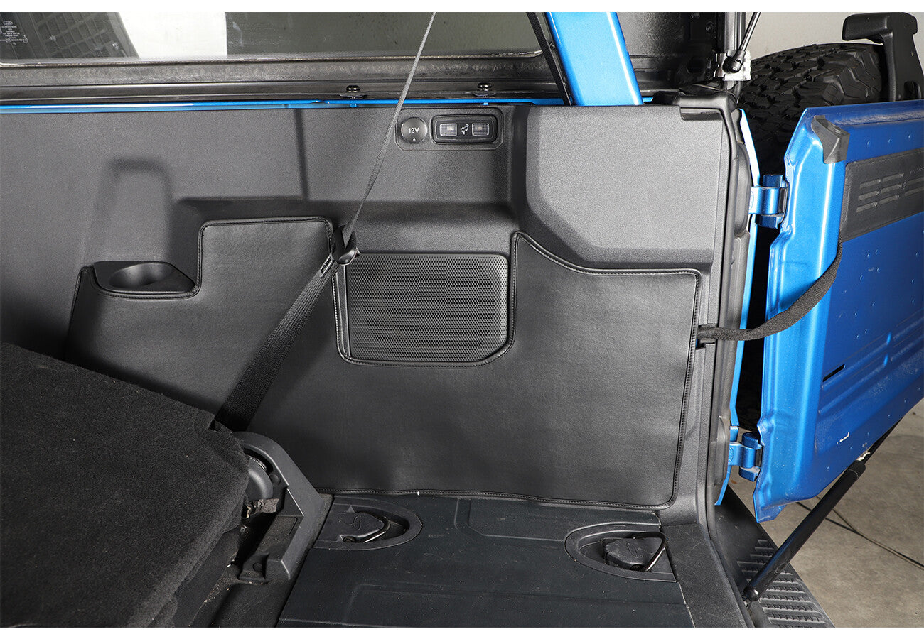 Rear Trunk Side Protective Cover Mat 2Doors For Ford Bronco 21+-4 Door