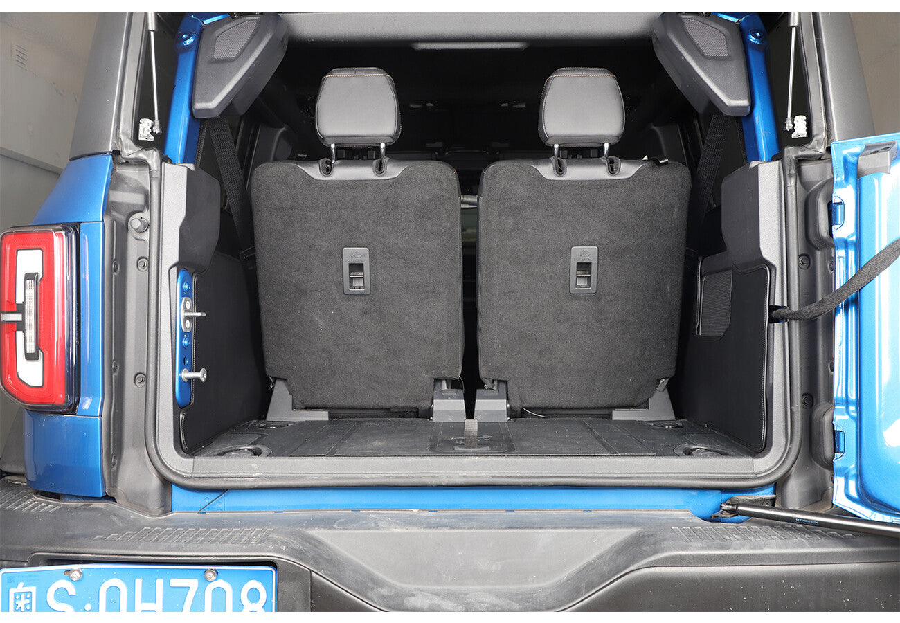 Rear Trunk Side Protective Cover Mat 2Doors For Ford Bronco 21+-4 Door