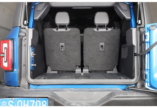 Rear Trunk Side Protective Cover Mat 2Doors For Ford Bronco 21+-4 Door