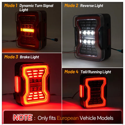 AMR LED Tail Light for Jeep Wrangler JK