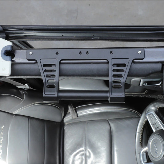 Aluminum Roof Grab handles Grip Top Roll Bars Mounting For Jeep Wrangler JL,JT & 392
