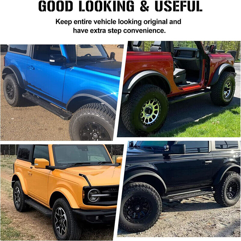 SIDESTEP OEM STYLE FOR FORD BRONCO 2021+ 2 Door