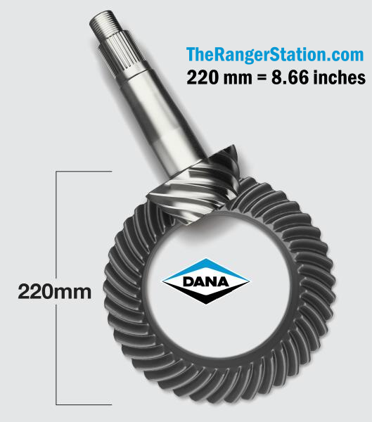 Spicer Ring & Pinion Gears for Jeep JL Rubicon Dana 44/220MM  Rear in 4.10 Ratio For Jeep Wangler JL
