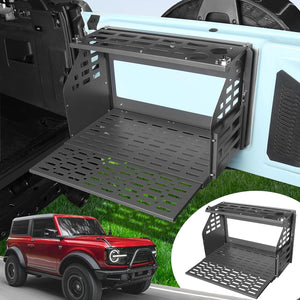Rear Door Foldable Table Tailgate working table for Ford Bronco 2/4 Door