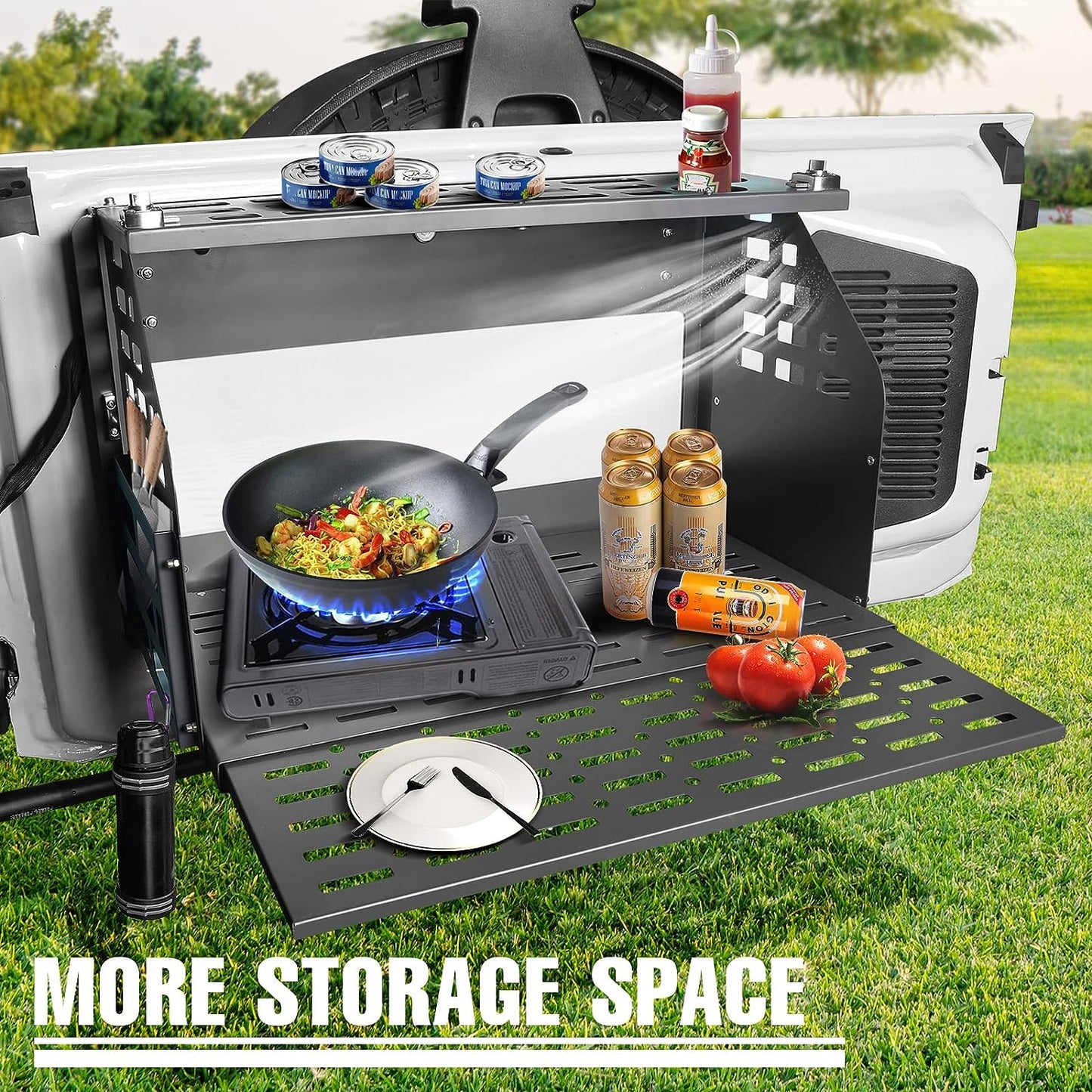 Rear Door Foldable Table Tailgate working table for Ford Bronco 2/4 Door