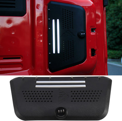 Tailgate Hidden Storage Box with Combination Lock and Light for Ford Bronco 2024