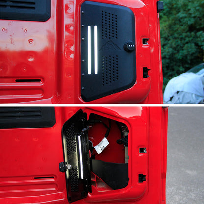 Tailgate Hidden Storage Box with Combination Lock and Light for Ford Bronco 2024