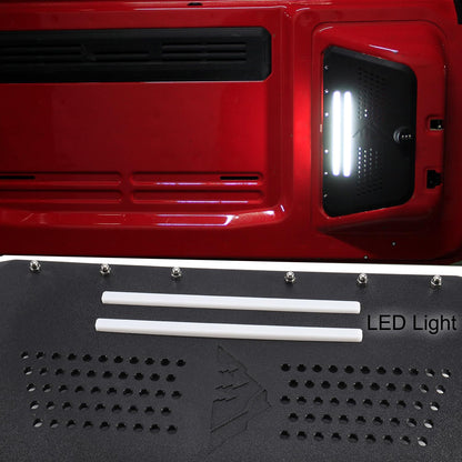 Tailgate Hidden Storage Box with Combination Lock and Light for Ford Bronco 2024