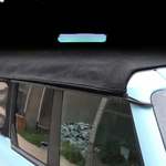 Window Visors (matte black) for Ford Bronco 4 Door