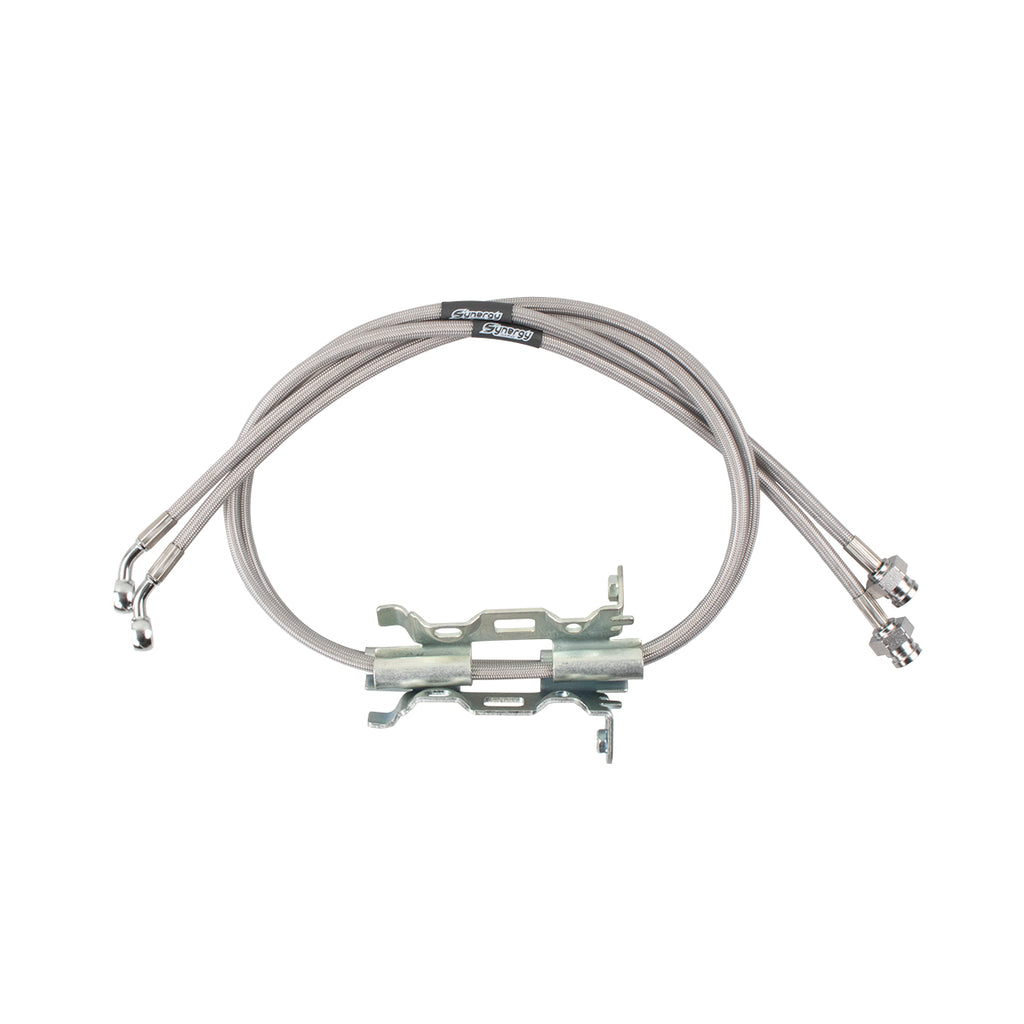 Synergy Stainless Braided Rear Brake Lines  For Jeep Wrangler JT
