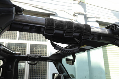 AMR Roll Bar Side Grab Handle with Storage Bag for Jeep Wrangler