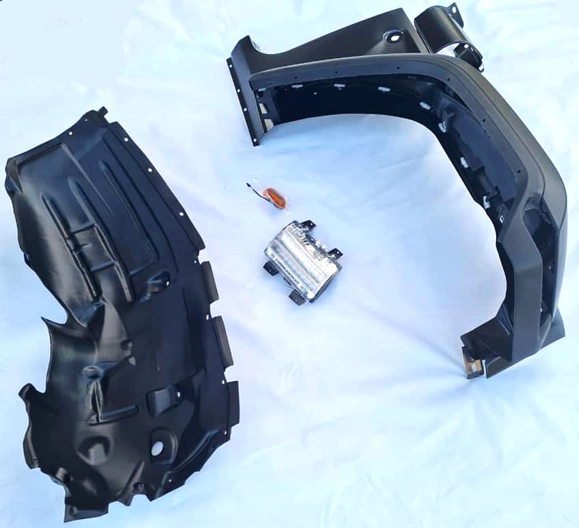 Conversion Kit of High Fenders with light for Jeep Wrangler JK
