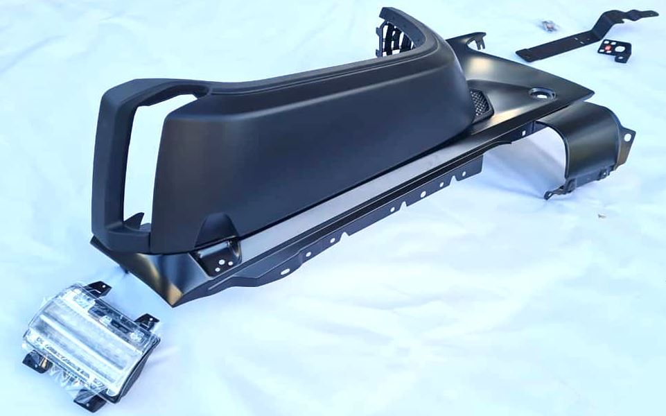 Conversion Kit of High Fenders with light for Jeep Wrangler JK