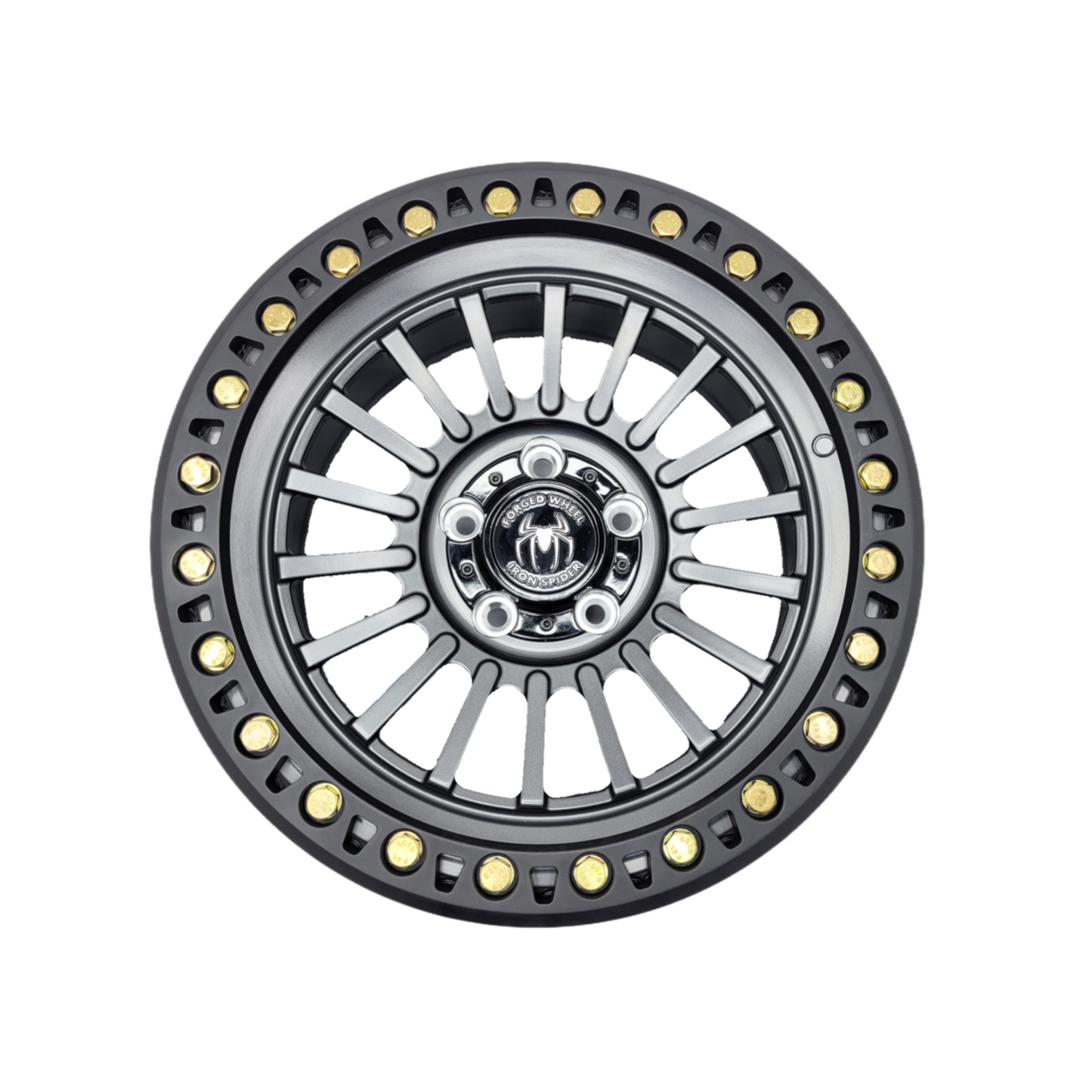 Iron Spider Forged Aluminum Beadlock Rims for Jeep Wrangler JK/JL/JT