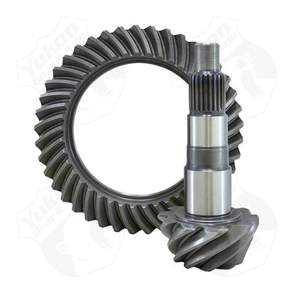Yukon Ring & Pinion gear set for JK Dana 44 Short Pinion Rev. rotation Front , 4.56 For Jeep Wrangler JK -No Warranty