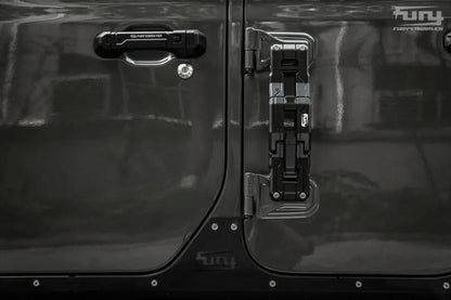 FURY DOOR HINGE STEP FOLDING FOOT PEDAL FOR JEEP WRANGLER JK JL