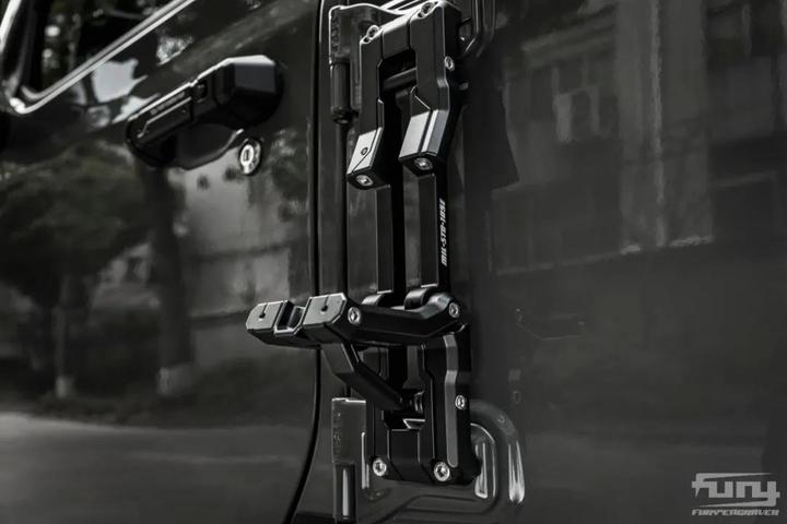 FURY DOOR HINGE STEP FOLDING FOOT PEDAL FOR JEEP WRANGLER JK JL