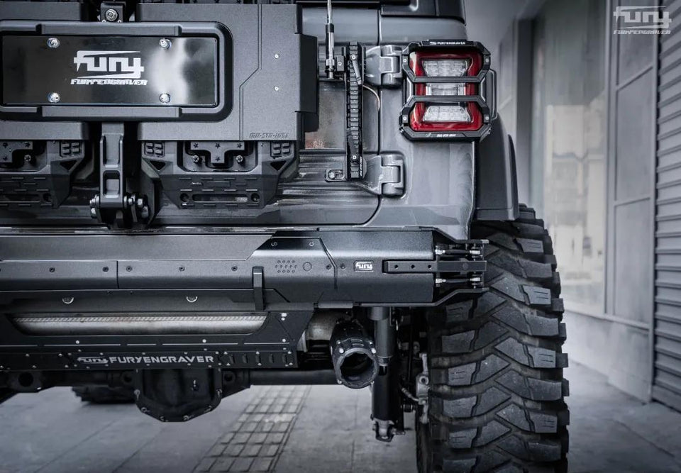 FURY REAR BUMPER FOR JEEP WRANGLER JL