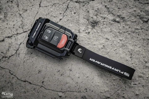 FURY GRAVITY SERIES CARBON FIBER CAR KEY COVER FOR JEEP WRANGLER JL
