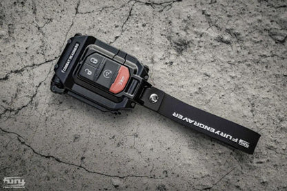 FURY GRAVITY SERIES CARBON FIBER CAR KEY COVER FOR JEEP WRANGLER JL