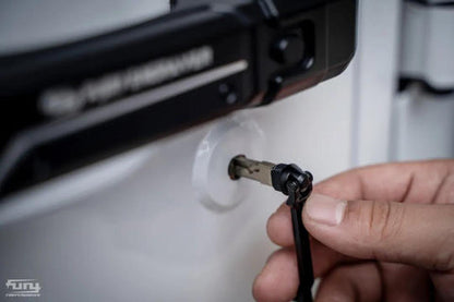 FURY GRAVITY SERIES CARBON FIBER CAR KEY COVER FOR JEEP WRANGLER JL