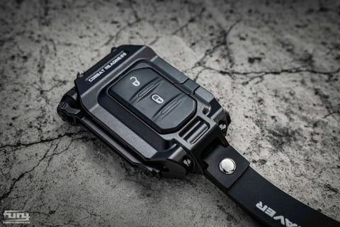 FURY GRAVITY SERIES CARBON FIBER CAR KEY COVER FOR JEEP WRANGLER JL