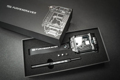 FURY GRAVITY SERIES CARBON FIBER CAR KEY COVER FOR JEEP WRANGLER JL