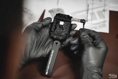 FURY GRAVITY SERIES CARBON FIBER CAR KEY COVER FOR JEEP WRANGLER JL