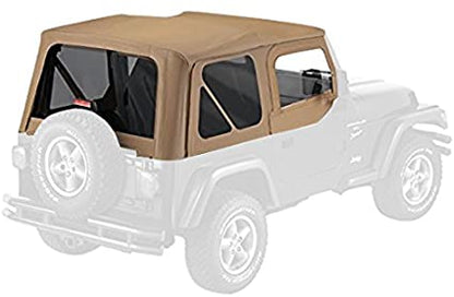 PAVEMENT ENDS REPLAY FABRIC-ONLY REPLACEMENT SOFT TOP FOR JEEP WRANGLER TJ