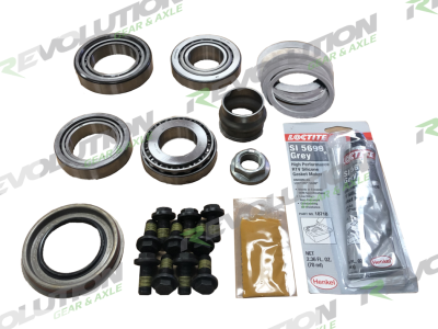 Revolution Gear and Axle Front D44 (210mm) Reverse JL/JT Front (2007-18) Master Overhaul Kit