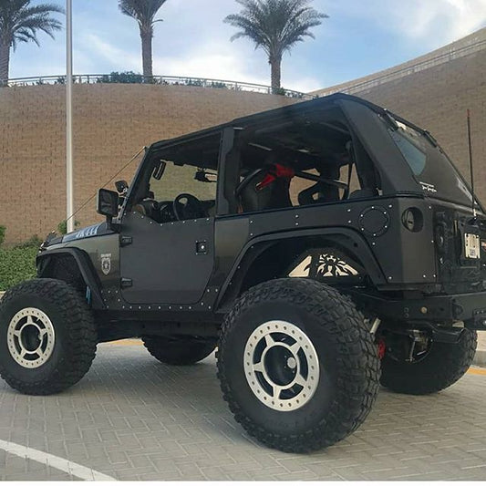 AMR Aluminium Half Doors for Jeep Wrangler JK - am-wrangler