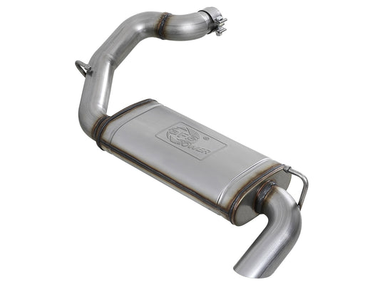 AFE MACH Force-Xp Hi-Tuck 3" 409 Stainless Steel Axle-Back Exhaust System for Jeep Wrangler JL/JLU