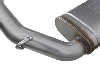 AFE MACH Force-Xp Hi-Tuck 3" 409 Stainless Steel Axle-Back Exhaust System for Jeep Wrangler JL/JLU