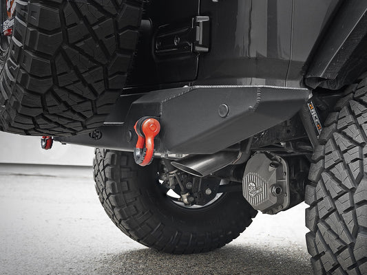 AFE MACH Force-Xp Hi-Tuck 3" 409 Stainless Steel Axle-Back Exhaust System for Jeep Wrangler JL/JLU