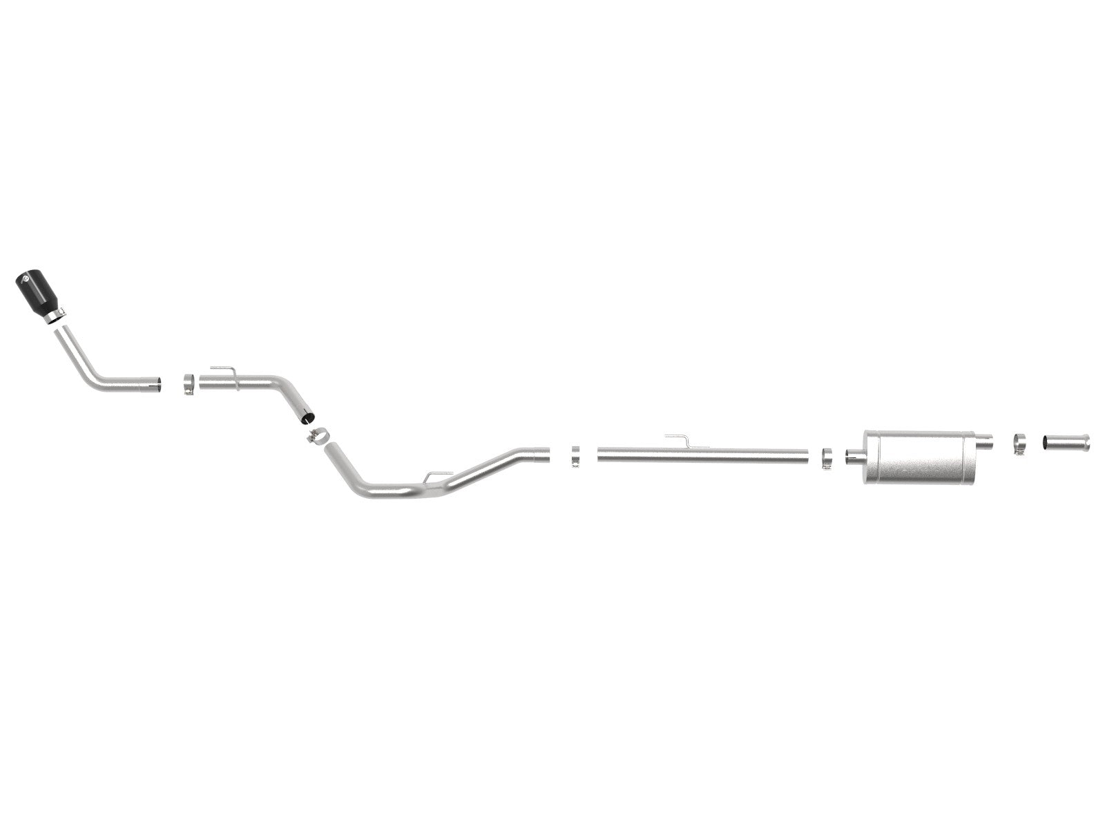 AFE Apollo GT Series 2-1/2" 409 Stainless Steel Cat-Back Exhaust System for Jeep Wrangler JT (GLADIATOR)