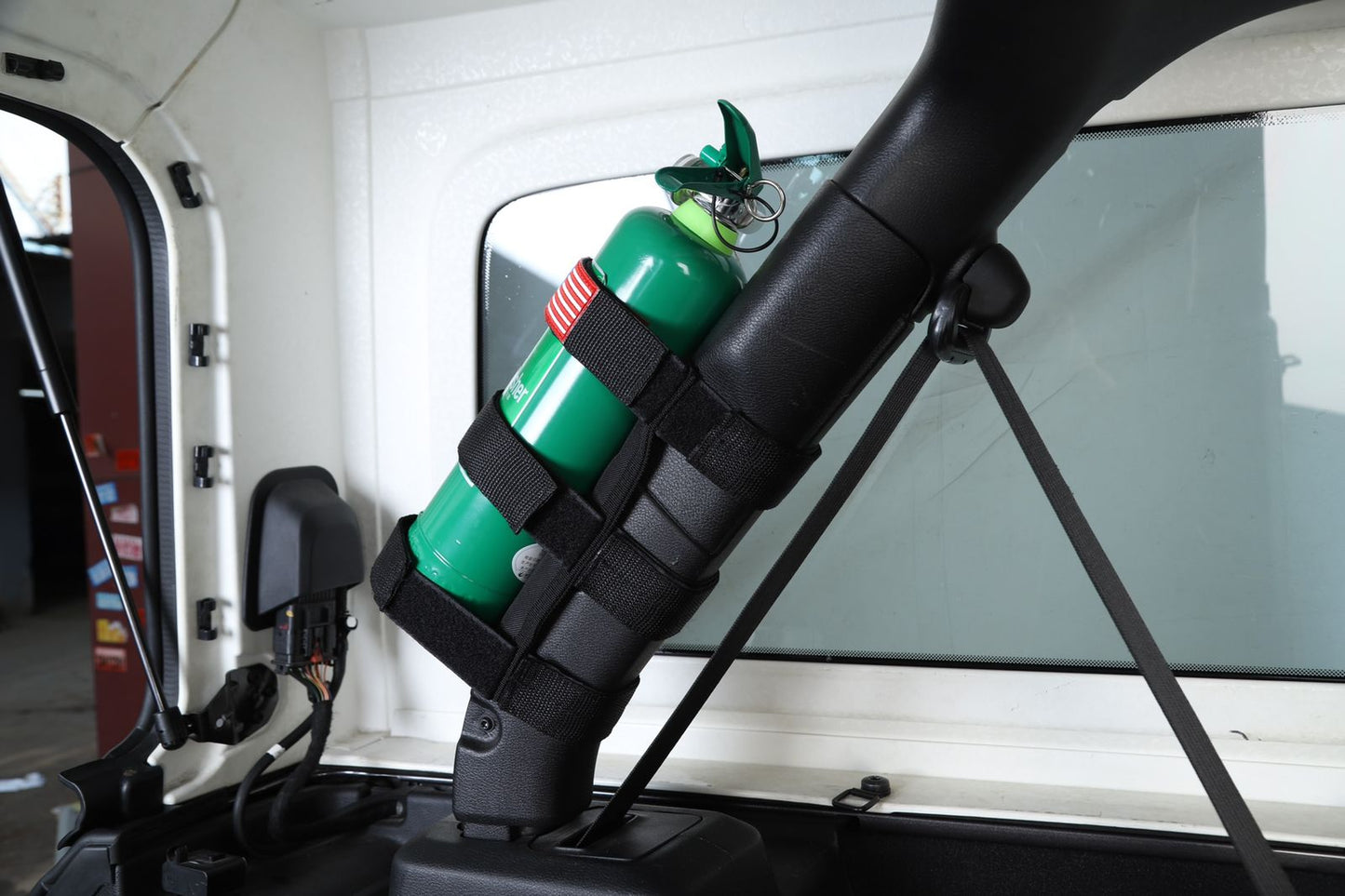 Fire Extinguisher Strap for Jeep Wrangler